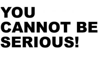 you cannot be serious shirt